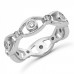 0.70 ct Ladies Round Cut Diamond Eternity Wedding Band Ring