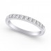 0.45 ct Ladies Round Cut Diamond Wedding Band Ring