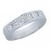 1.00 ct Princess Cut Diamond Wedding Band Ring 